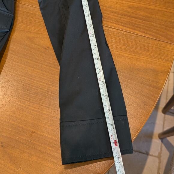 Abercrombie & Fitch Black A&F Nylon Parka Hooded Jacket, size S - Picture 7 of 9